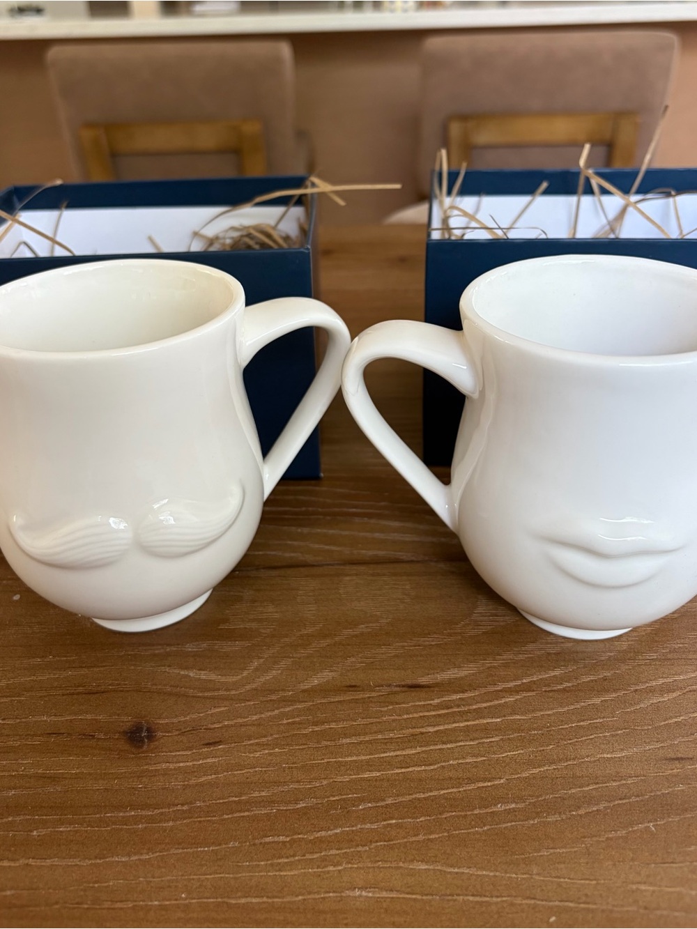 Jonathan Adler Mr. & Mrs. Muse Mugs - Set of 2 NIB